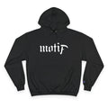 Noir Black Champion Hoodie
